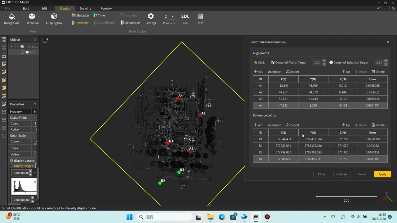 FJD Trion Model Tutorial - 04 Coordinate transformation