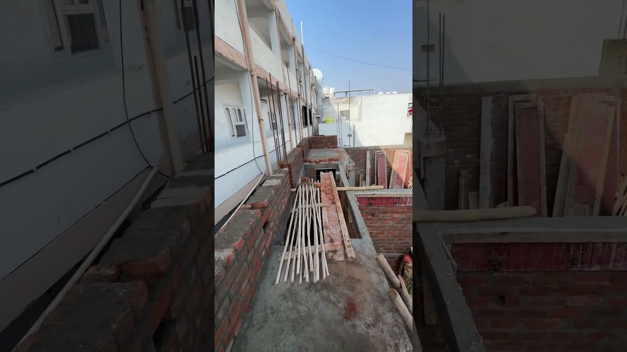 Brick work after Lintel beam