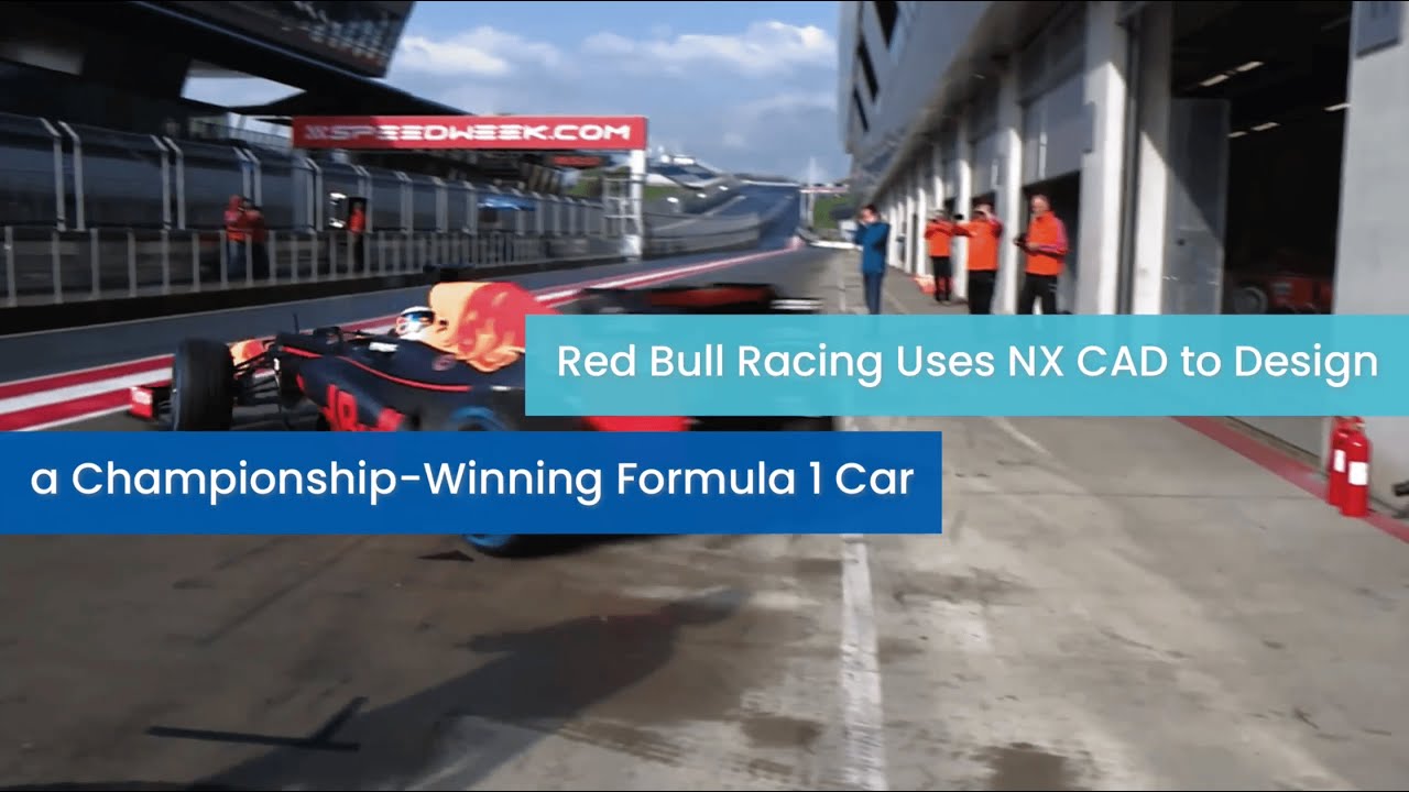 Red Bull Racing uses NX CAD to design a championship winning Formula 1 car