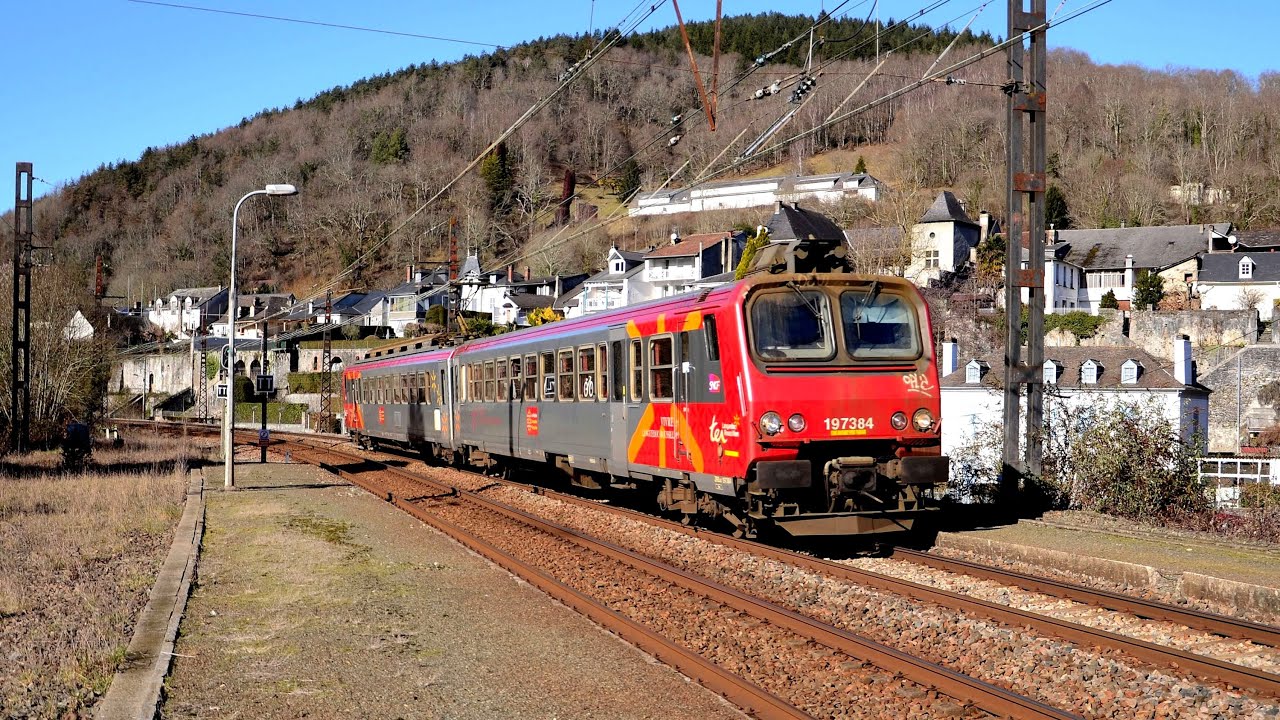 Trains sur la transversale pyrénéenne en 2015 - Partie 1
