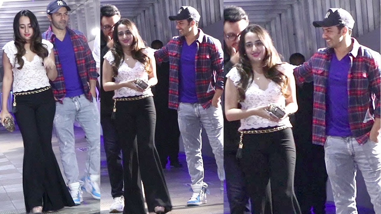 Varun Dhawan's CUTE M0MENT With Girlfriend Natasha Dalal After A Dinner Date AT Hakkasan Restaurant