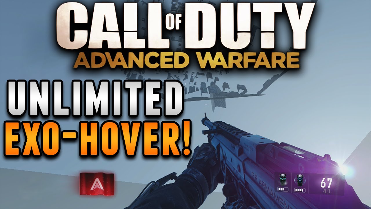 Advanced Warfare Glitches - Unlimited Exo Hover Glitch - Fly Out Of The Map! 