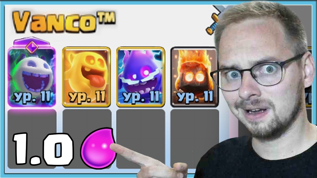 🤣 АХ*ЕТЬ 4 КАРТЫ В КОЛОДЕ! НОВОЕ ИСПЫТАНИЕ / Clash Royale