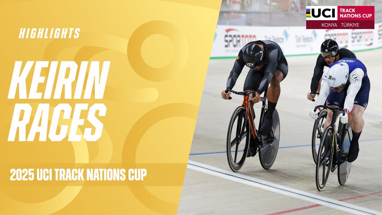 Keirin Highlights - Konya (TUR) | 2025 UCI Track Nations Cup