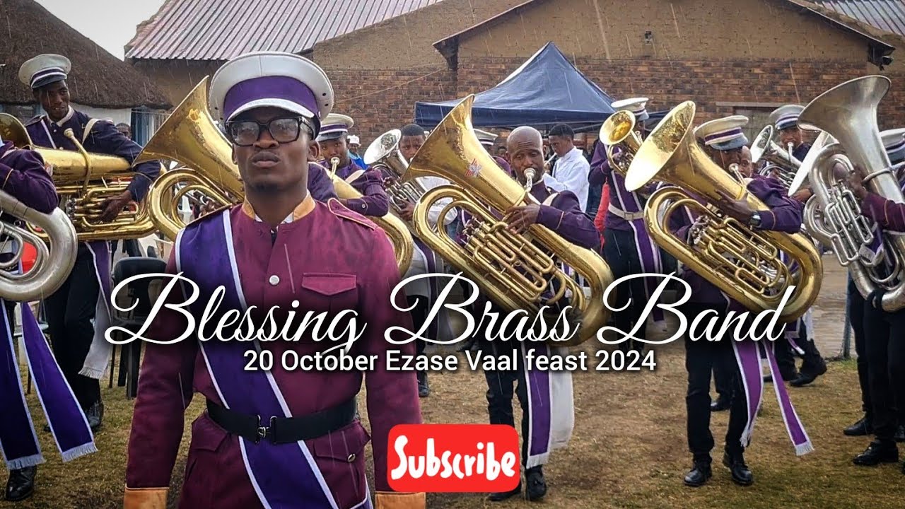 Blessing Brass Band at Ezase Vaal feast 20 October 2024