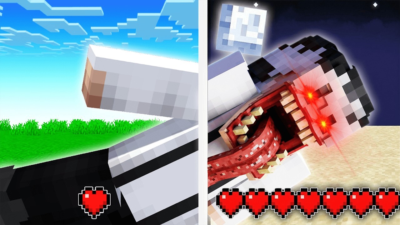 DAMAGE = MOB FAIMOS din MINECRAFT!