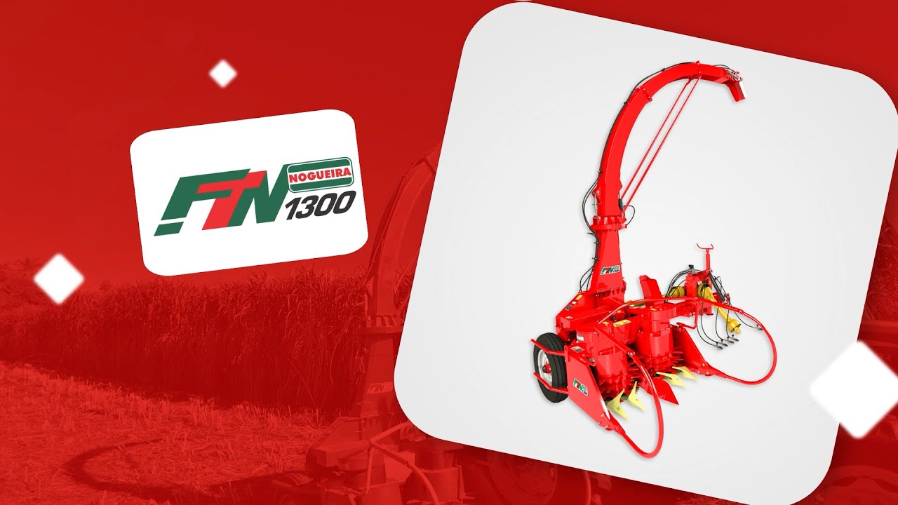 Colhedora de Forragens Nogueira FTN 1300