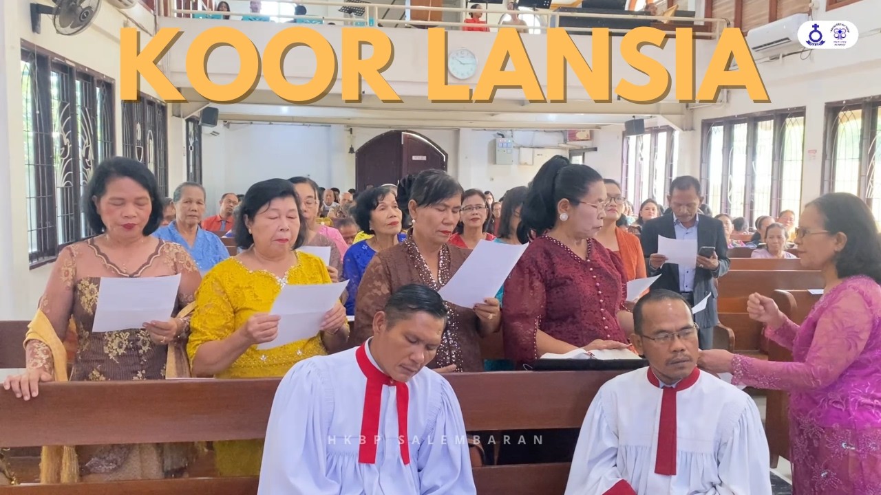 PERSEMBAHAN PUJIAN KOOR LANSIA HKBP SALEMBARAN - 15 MARET 2025