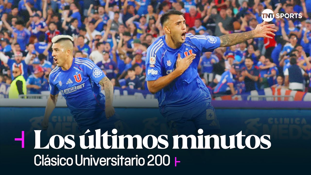 LOS INOLVIDABLES ÚLTIMOS MINUTOS DE LA VICTORIA AZUL | Clásico Universitario 200 - TNT Sports