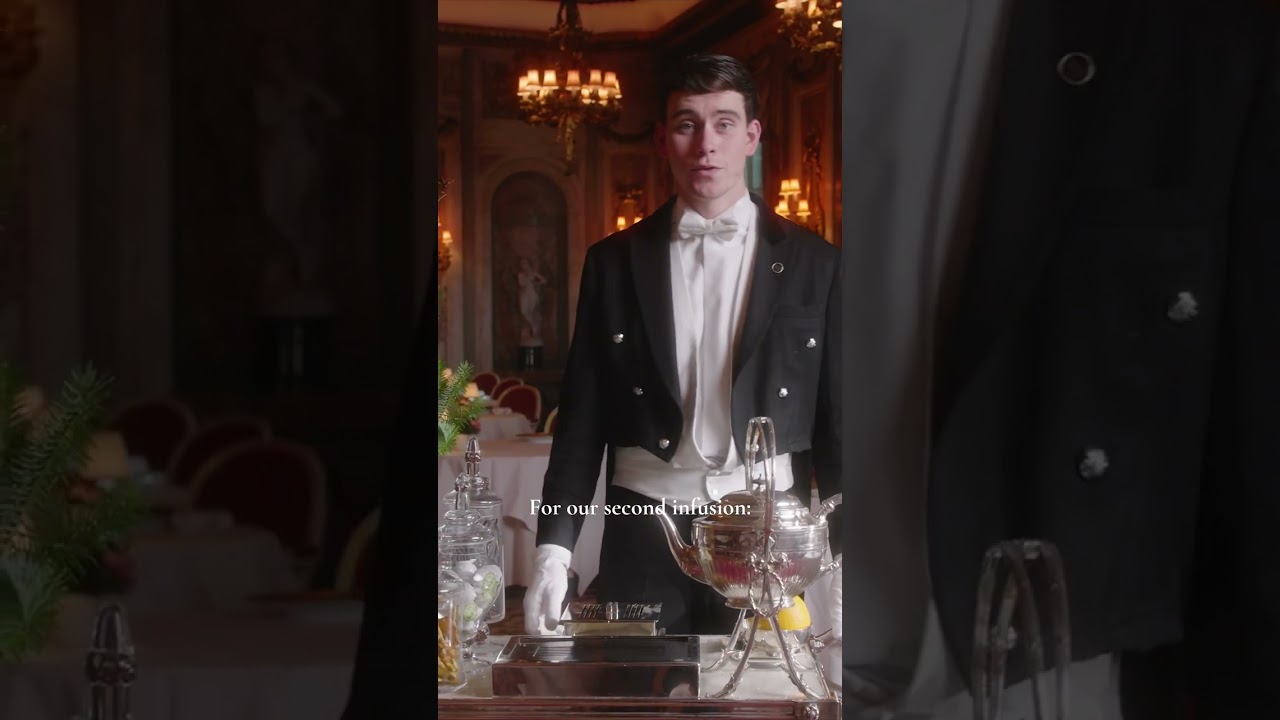 Elegant Winter Infusion: A Luxurious Tea Trolley Experience ❄️☕