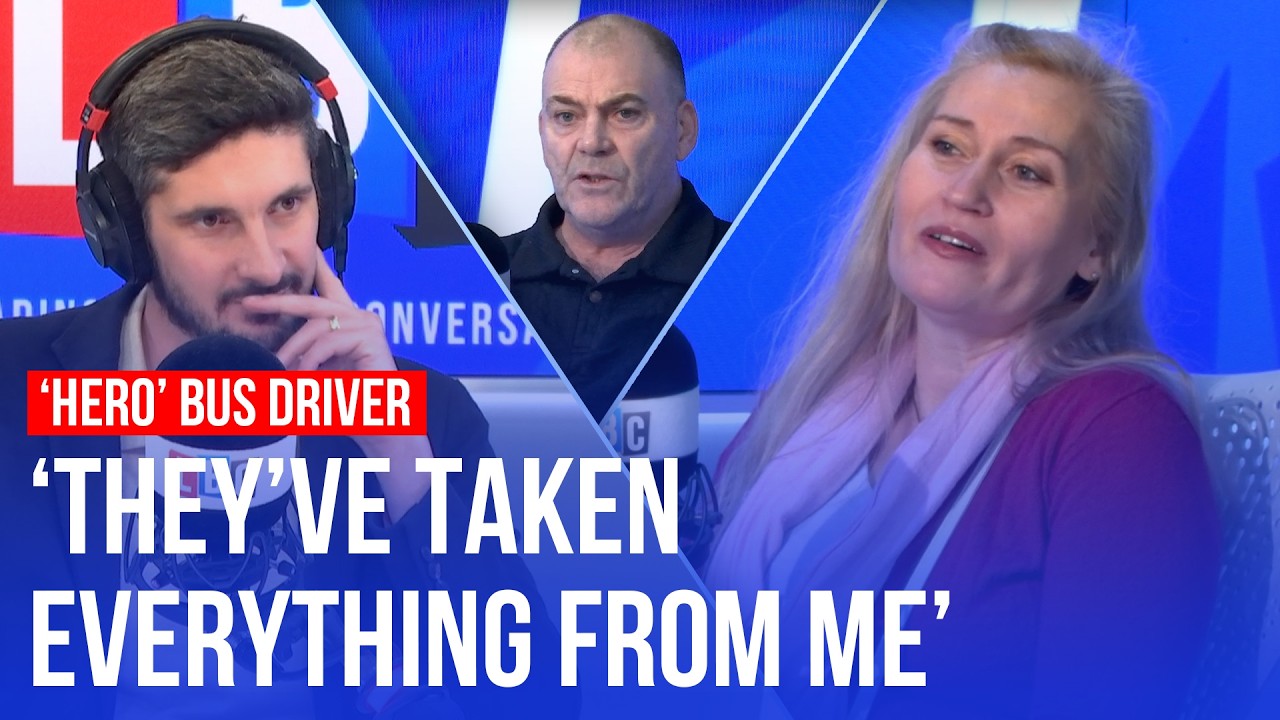 'I depended on him': Robbery victim reunited with sacked hero bus driver