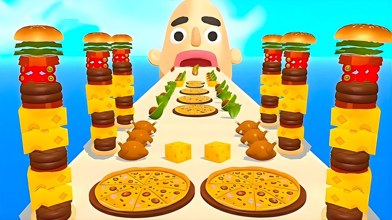 Sandwich Runner - All Levels Walkthrough Android/iOS New Update EP174