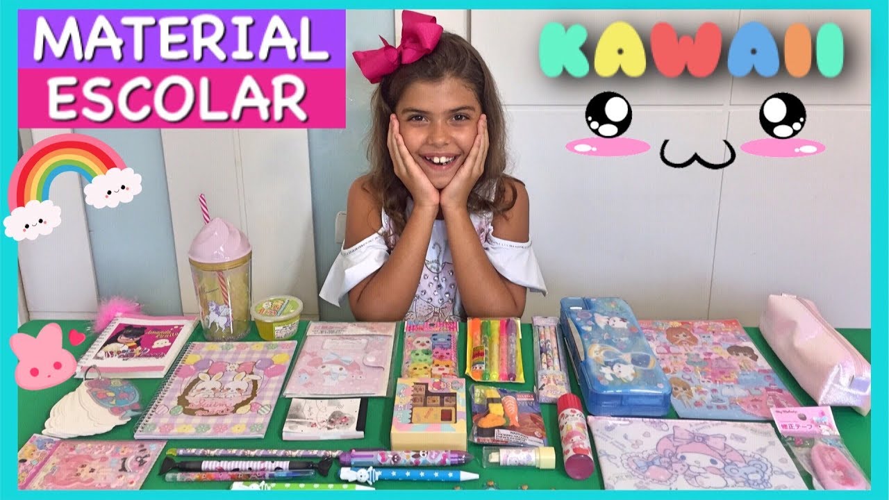 MATERIAL ESCOLAR KAWAII DO JAPÃO | NICOLE DUMER