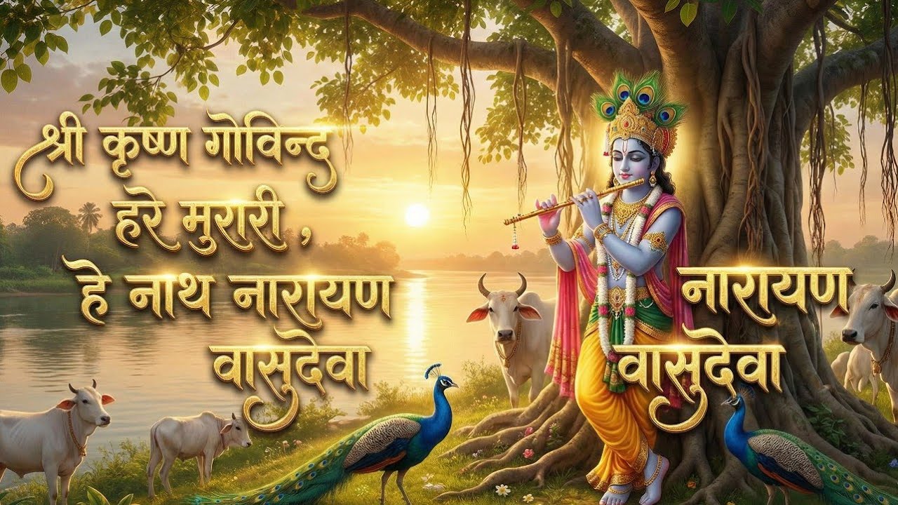 श्री कृष्ण गोविन्द हरे मुरारी | हे नाथ नारायण वासुदेवा | मधुर भजन |Bhakti Bhajan | Divya Bakti Amrit