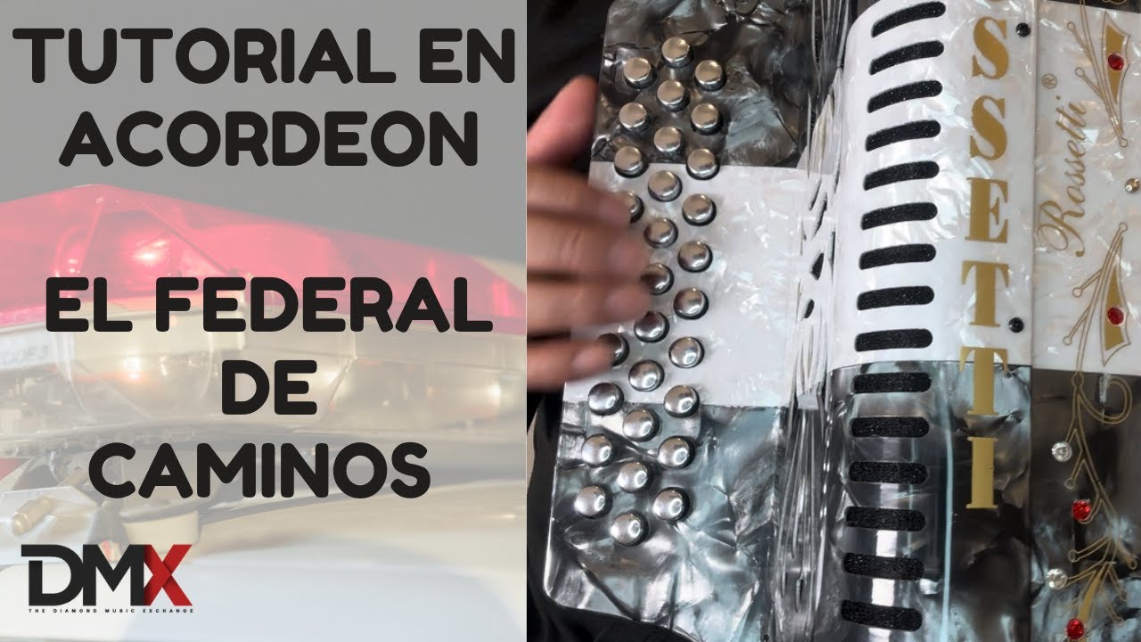 Corrido de Ramon Ayala Facil En Acordeon De Botones Sol El Federal De Caminos