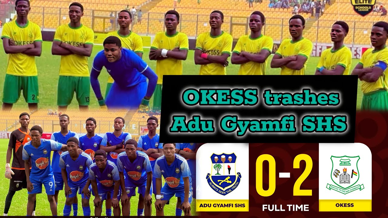 Full Time: OKESS 2:0 Adu Gyamfi SHS || Inter Schools