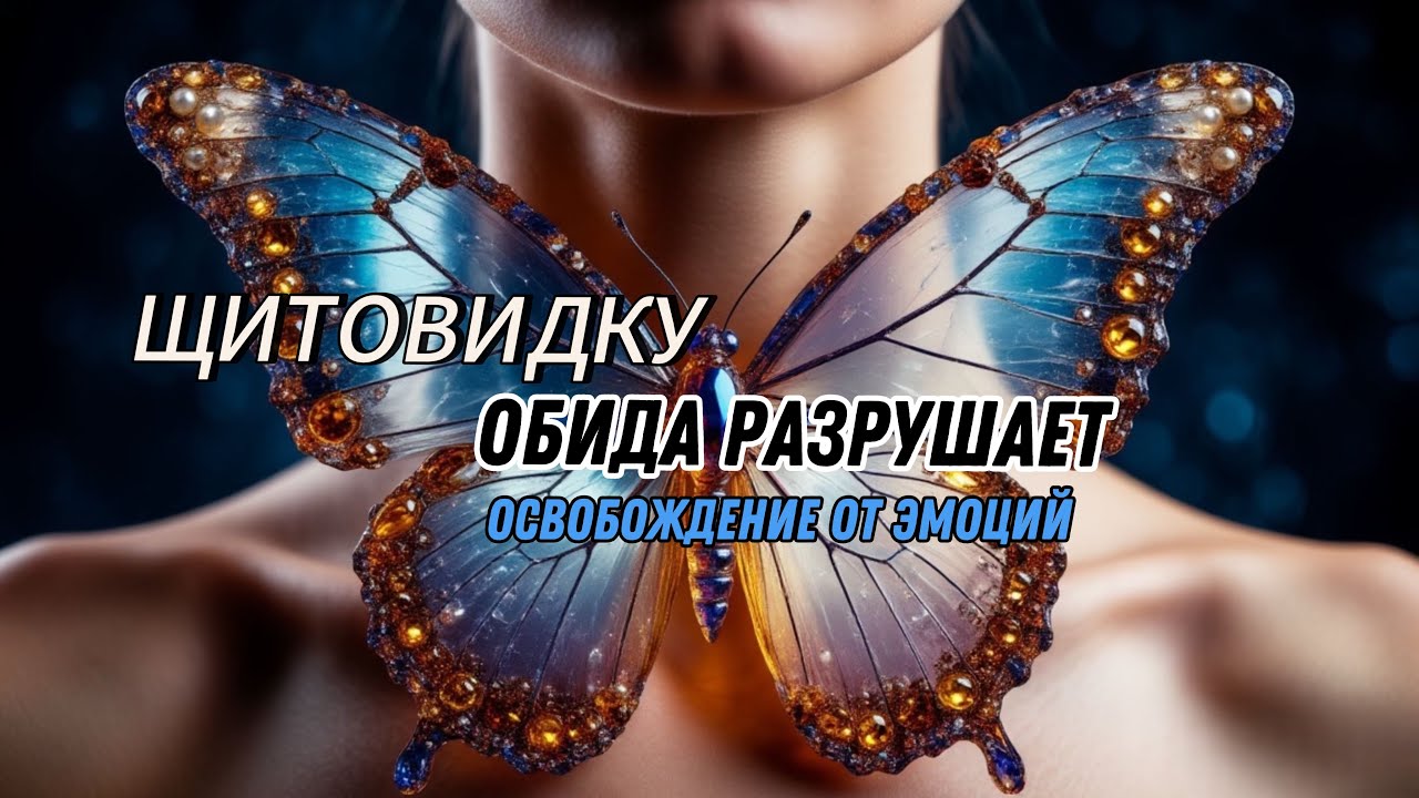 Щитовидную железу разрушает ОБИДА,  И ПОДАВЛЕННОСТЬ  #щитовиднаяжелезы 