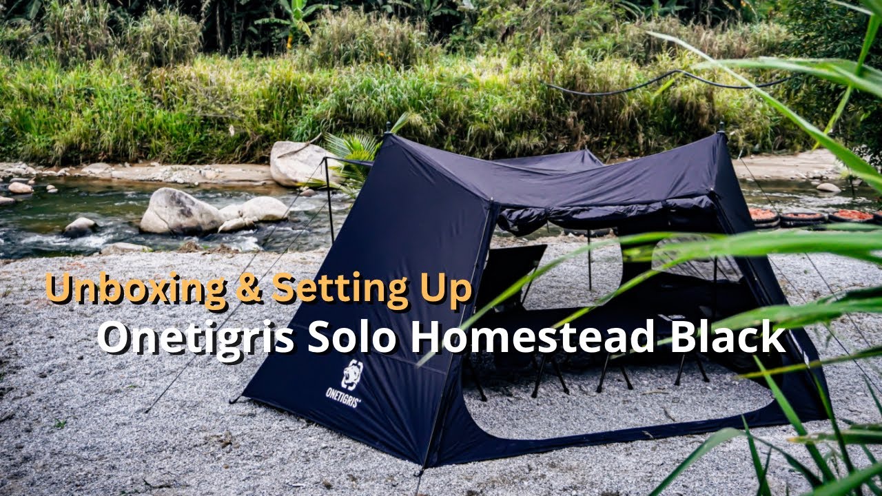 Unboxing & Setting Up Onetigris Solo Homestead Black -Collaboration with @MontanicAdventureChannels