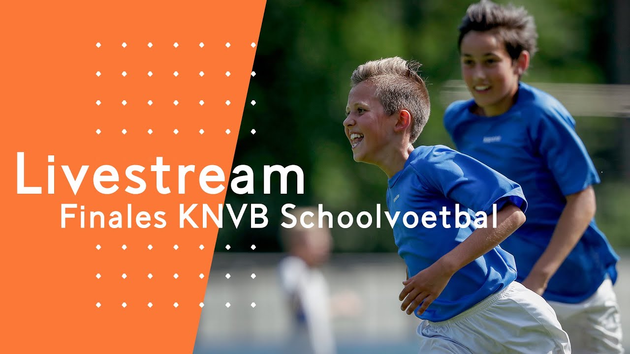 🏆 | Livestream finales KNVB Schoolvoetbal