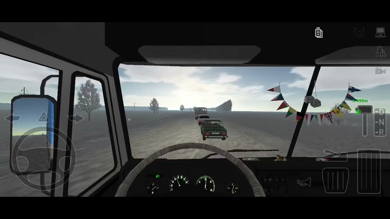 Motor depot (Авто - база) Камаз54115 из дальнобойщиков ! Рейс в Юнгалары ! 