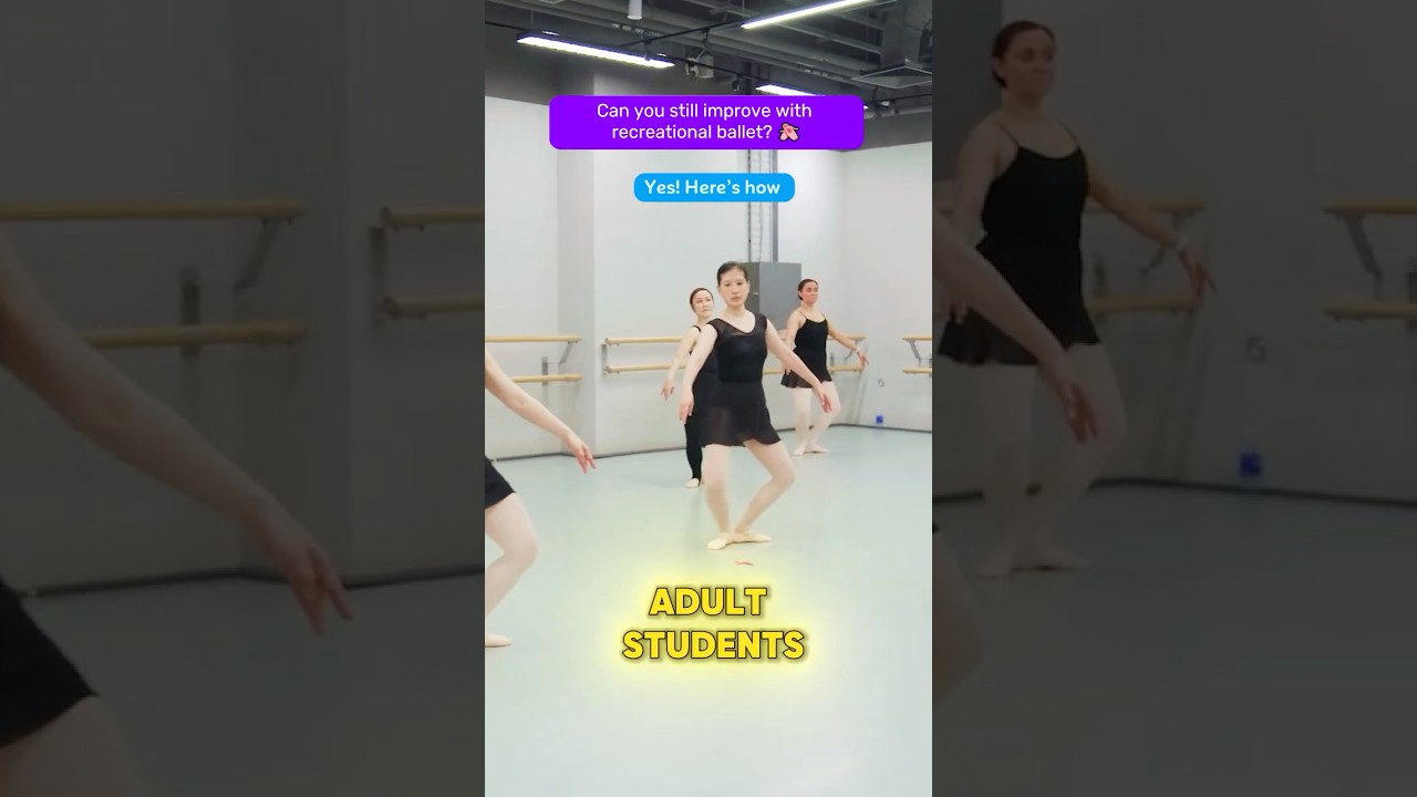 Teaching Adult Ballet Students the Professional Way
