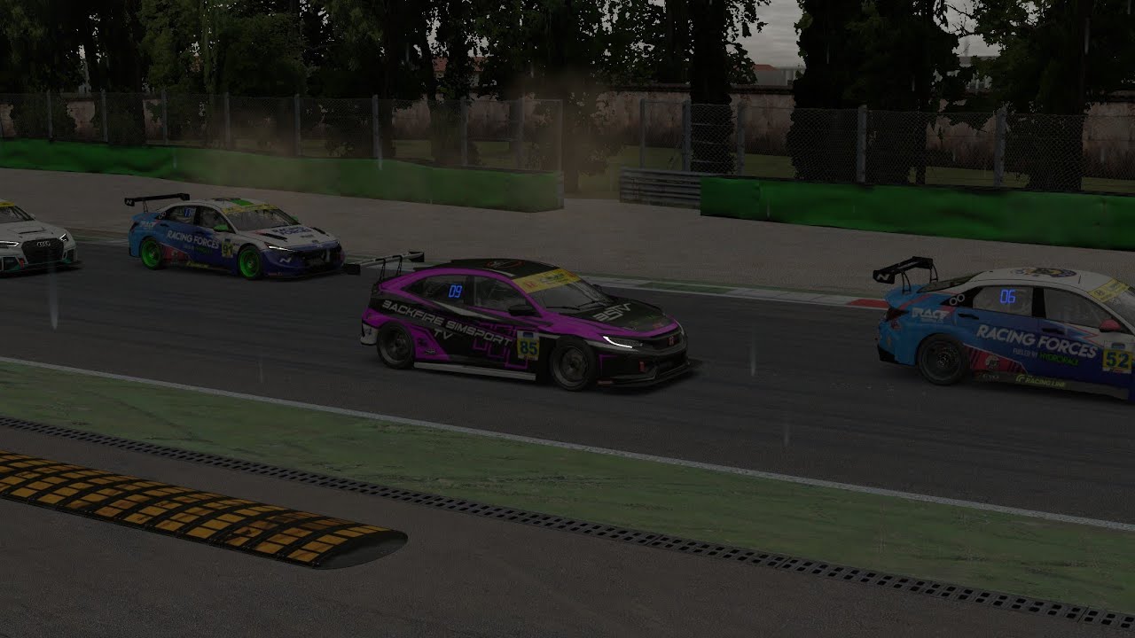 Backfire Simsport TCR Challenge Season 23  Rnd 17 in Honda Civic TCR at Monza Combined on Iracing