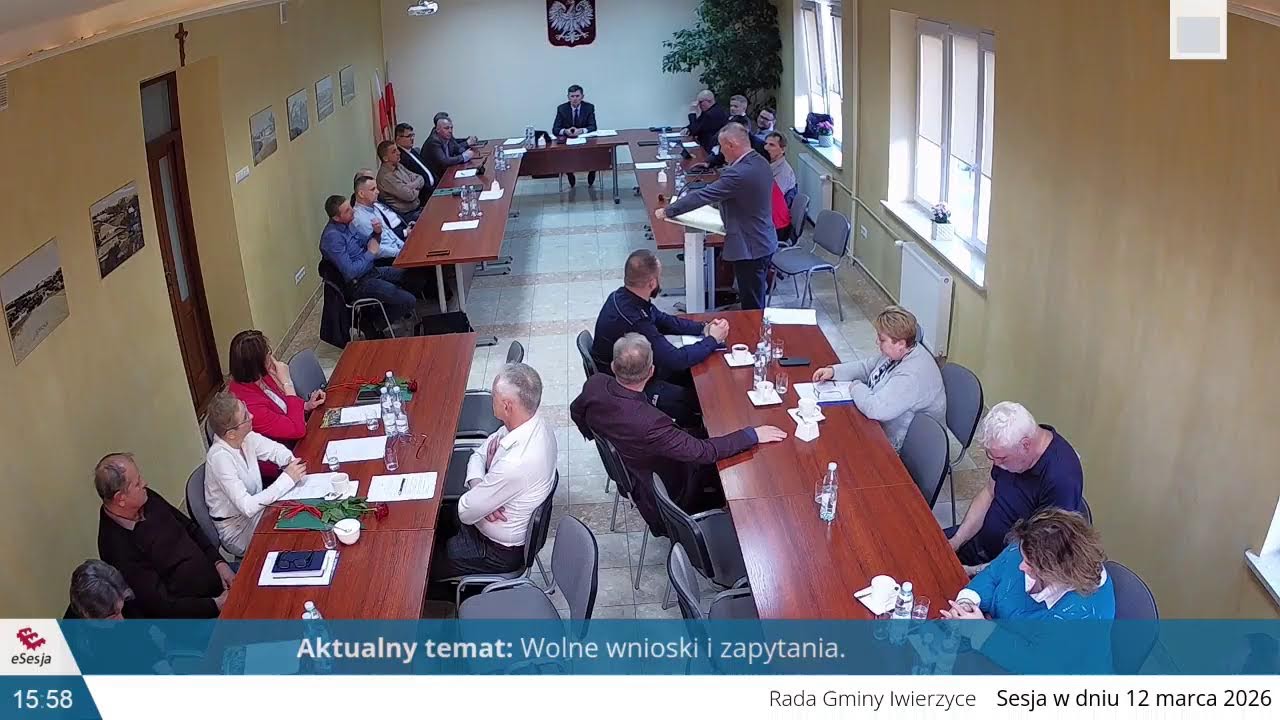 Gmina Iwierzyce - XXX sesja 12.03.2026 r.