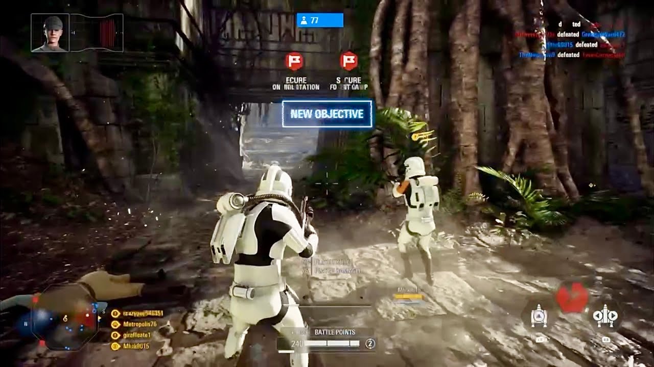 Star Wars Battlefront 2: Galactic Assault Gameplay (No Commentary)