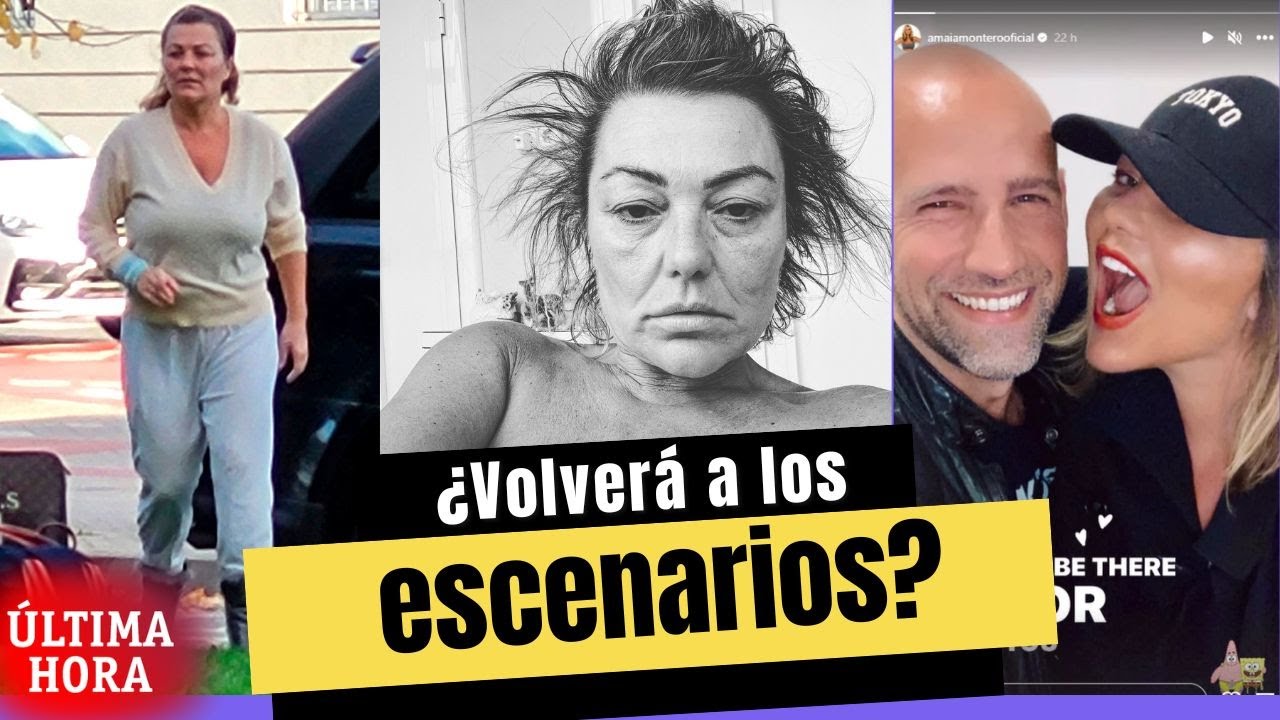 Amaia Montero reaparece tras 6 meses de AUSENCIA