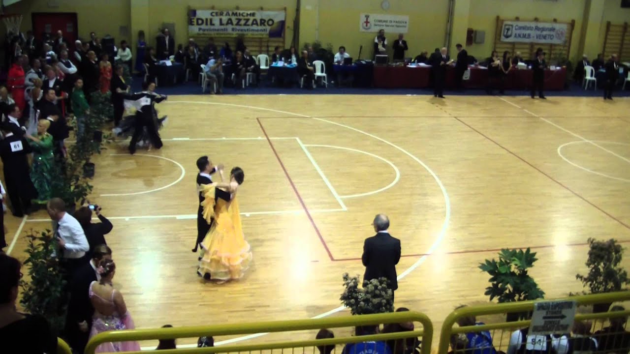 Quick Step - gara di ballo Padova 02/2014 - Tommaso e Sara