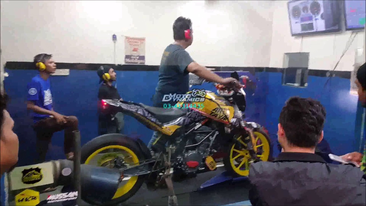 KTM DUKE 200 PowerTRONIC ECU Dyno Tuning Race Bike - Motodynamics Technology Malaysia