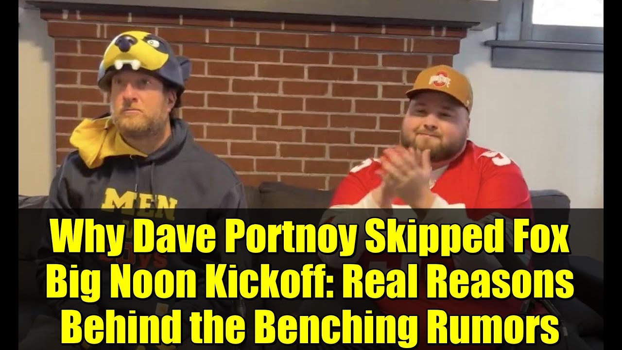 Why Dave Portnoy Skipped Fox Big Noon Kickoff: Real Reasons Behind the Benching Rumors