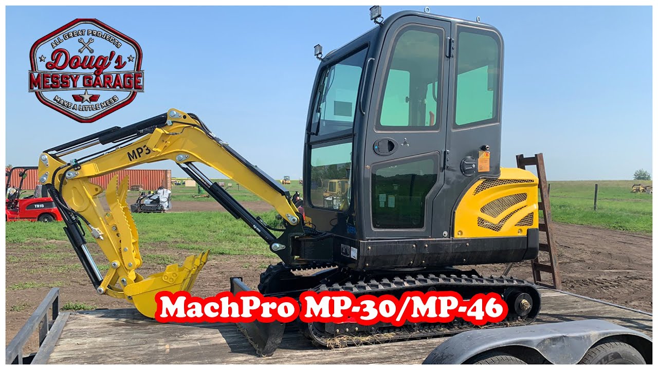 My BRAND NEW MP-30 Mini Excavator From Ritchie Bros.