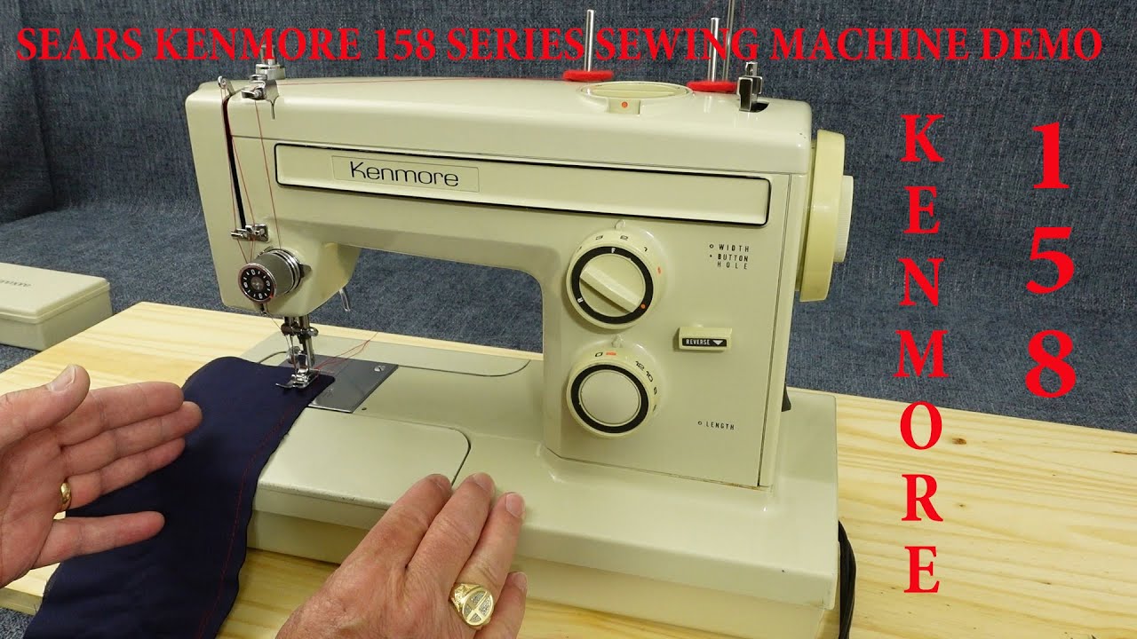 Швейная машина со свободным рукавом серии SEARS KENMORE 158