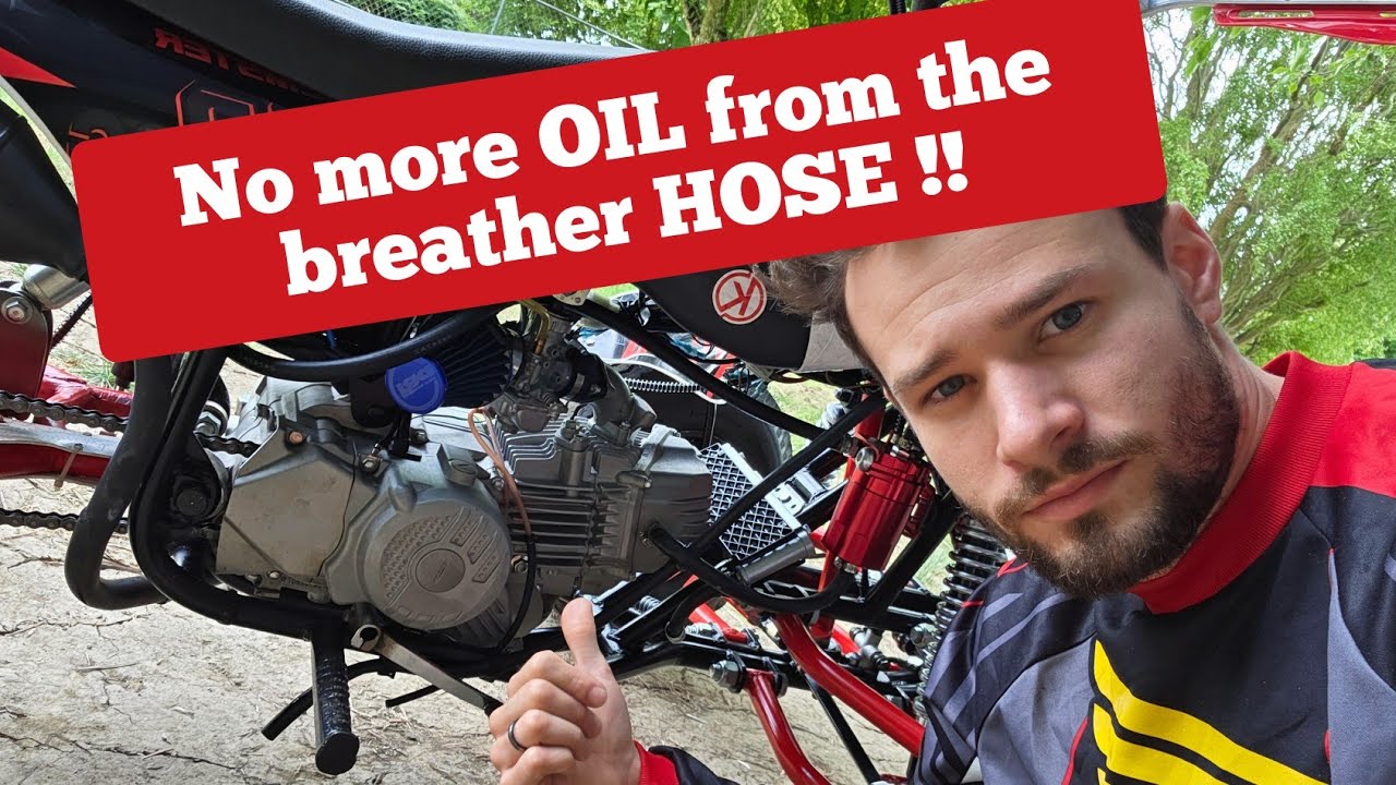 How to stop oil coming out the Crankcase breather on Zs212 or zs190