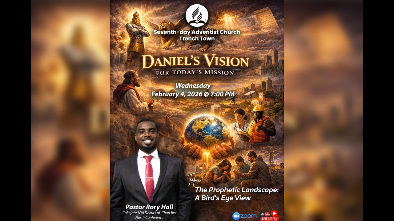 Trench Town SDA Wednesday Night Prayer Meeting |  Pastor Rory Hall | Feb. 04, 2026