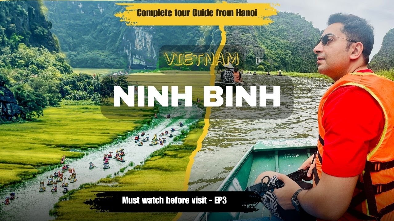 Ninh Binh Vietnam tour from Hanoi | Vietnam Travel Guide | ninh binh vietnam day trip  #vietnam