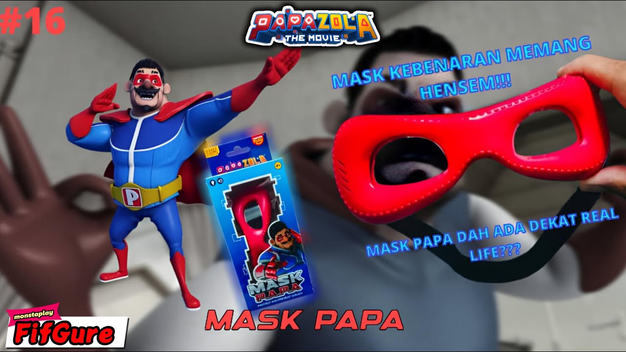 FifGure #16-MUSUH KEJAHATAN KEKASIH KEBENARAN~UNBOXING & FULL REVIEW MASK P.A.P.A|MALAYSIA