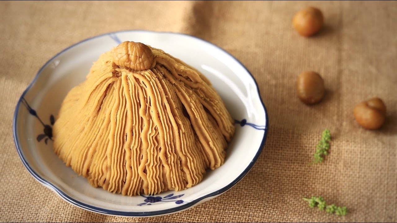不去壳去皮 顺滑细腻板栗馅 /栗子泥做法， /Chestnut Paste/ Chestnut Puree