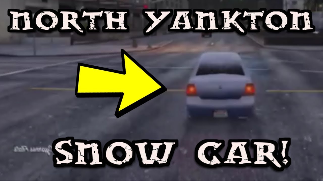 How To Get The SNOW CAR! | Escape NORTH YANKTON Glitch! (GTA5)