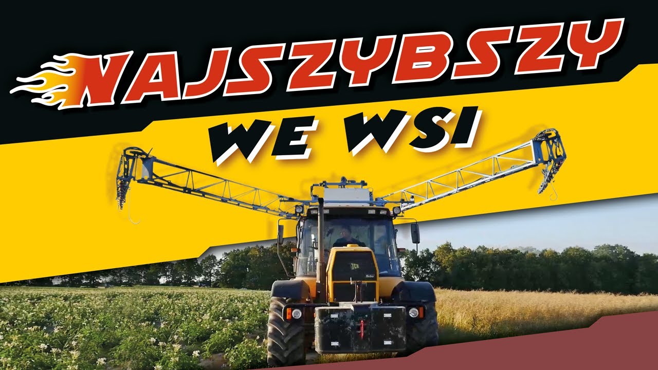 NAJSZYBSZY WE WSI - JCB FASTRAC 185-65 PREZENTACJA