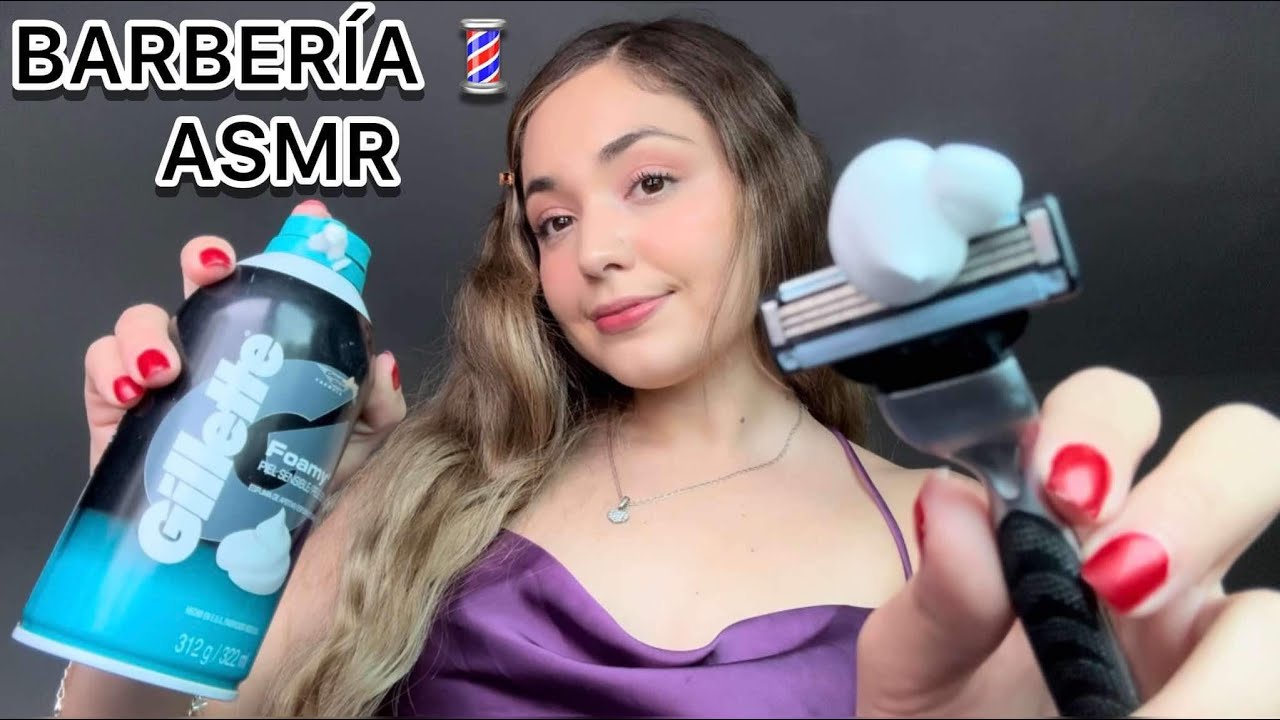 ASMR BARBERIA 💈Te quito la Barba 🧔🏻‍♂️y el Bigote / Asmr Honeys🐝❤️