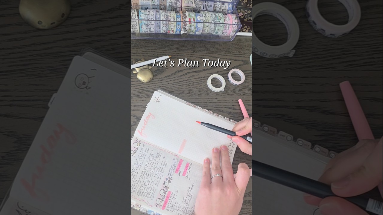 С нетерпением жду выходных! #hobonichi #planner #sterlingink