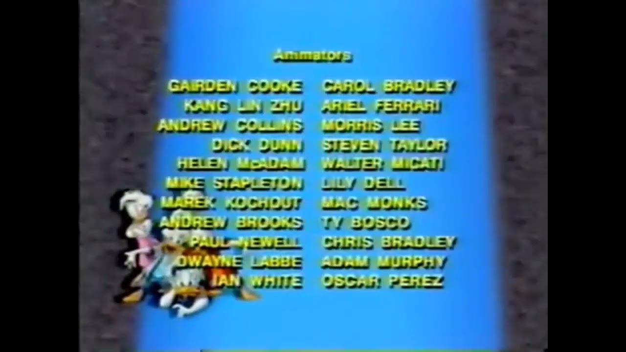 Quack Pack End Credits