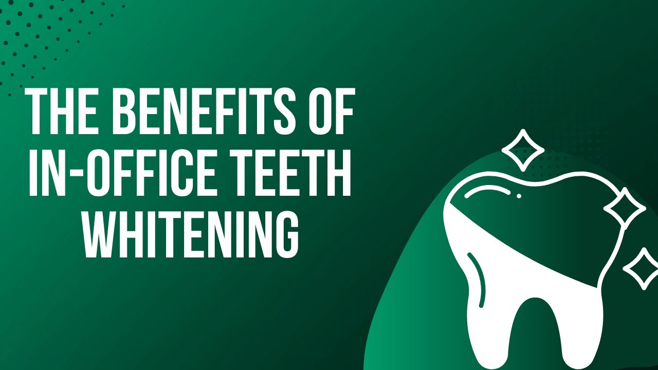 The Benefits of In Office Teeth Whitening | Shrouf Dental House