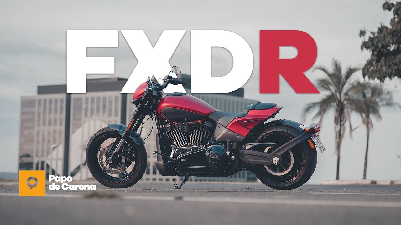Harley Davidson FXDR: rápida, ágil e linda!