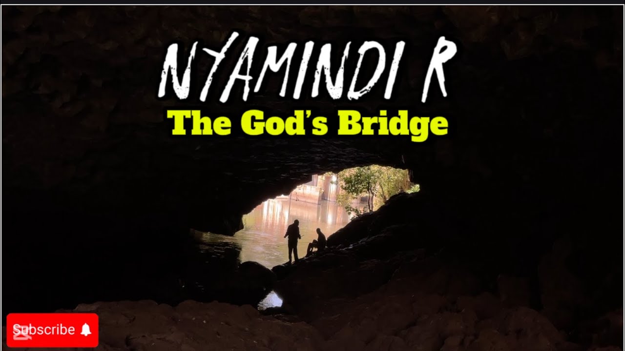 Visiting GOD’s Bridge on Nyamindi River. Fishing under the bridge