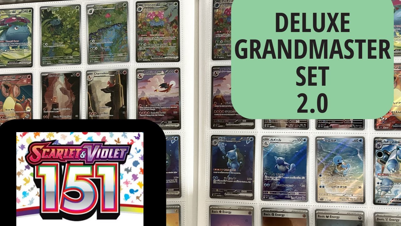Pokemon 151 Super Deluxe Grandmaster Set