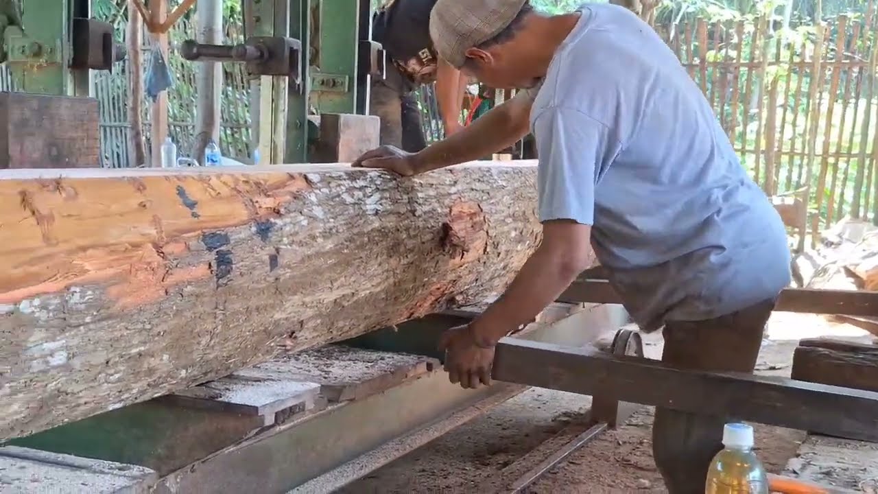 An amazing sawmill, making the bosses huge procits 