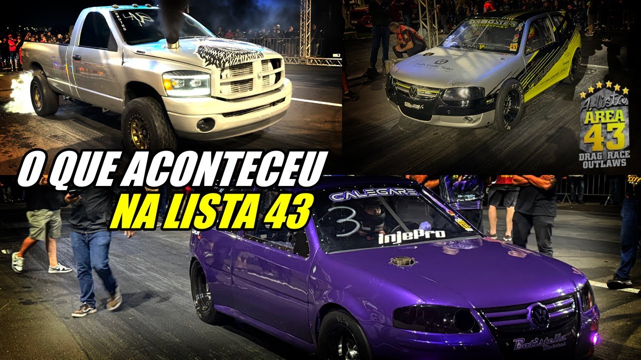 ÁREA 43 - A ÚLTIMA LISTA ANTES DO ARMAGEDDON